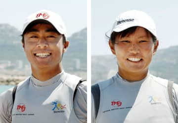 セーリング岡田、吉岡組が優勝 世界選手権、五輪出場枠を獲得　画像１