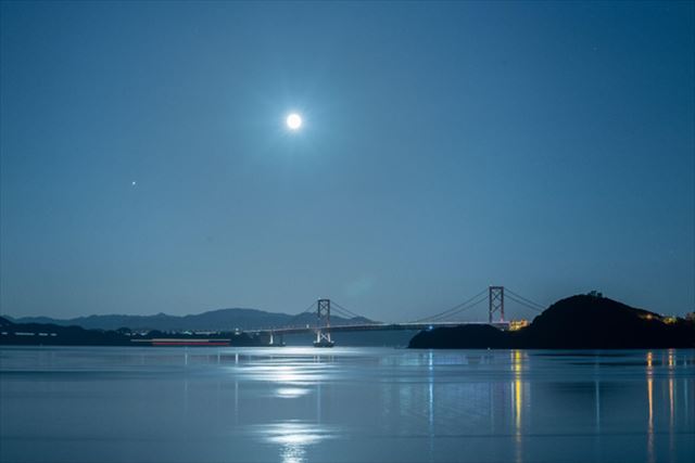 【淡路島】2023年最も地球に近い満月の夜「スーパームーンクルーズ」開催！幻想的な絶景を船上で楽しむ　画像３