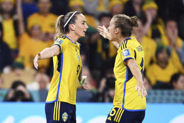 スウェーデンが3位、女子W杯 オーストラリアに2―0　画像１