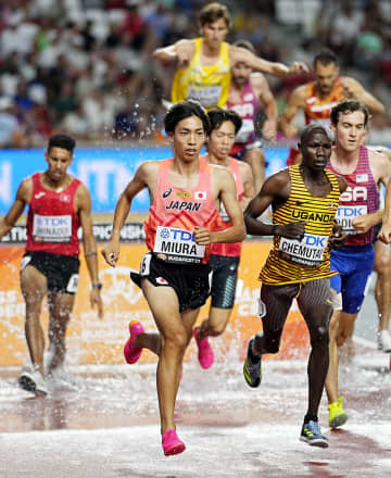 三浦が3000メートル障害6位 世界陸上、日本勢初の入賞　画像１