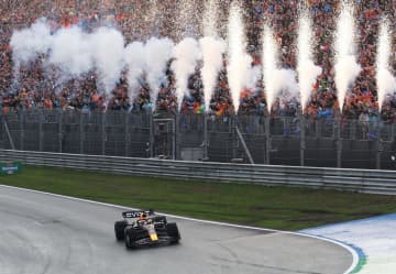 フェルスタッペンが9連勝 F1オランダGP決勝　画像１
