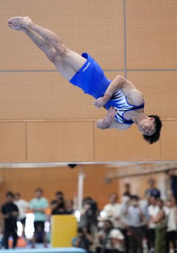 橋本好調、主将は萱 世界体操男子代表が試技会　画像１