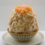 アールグレイ香る桃とクリームチーズのかき氷（1個）1,201円

＜8月2日(水)→14日(月)＞