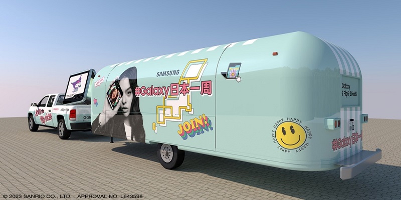 Galaxyキャラバンカーが日本一周　47都道府県に向けて9月8日スタート　画像１