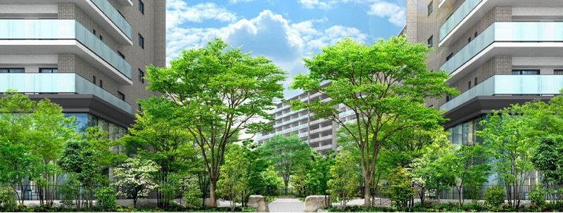 巨大団地を大規模マンションに建て替えへ　築55年、東京・多摩川住宅団地　画像１