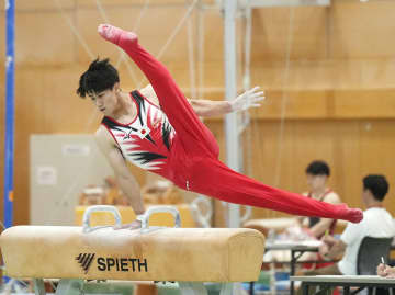 世界体操、日本男子代表が試技会 橋本大輝「今年こそは金取る」　画像１