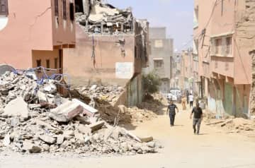 モロッコ地震、5万戸損壊 被災世帯に支援金と王室　画像１