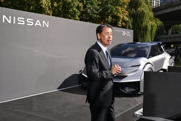 日産、30年欧州全新型車EVに 内田社長が表明、環境規制に対応　画像１