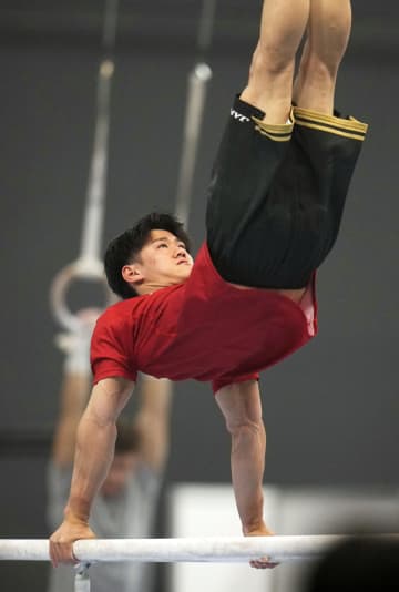 日本の男女代表が調整 世界体操へ、橋本、宮田ら　画像１