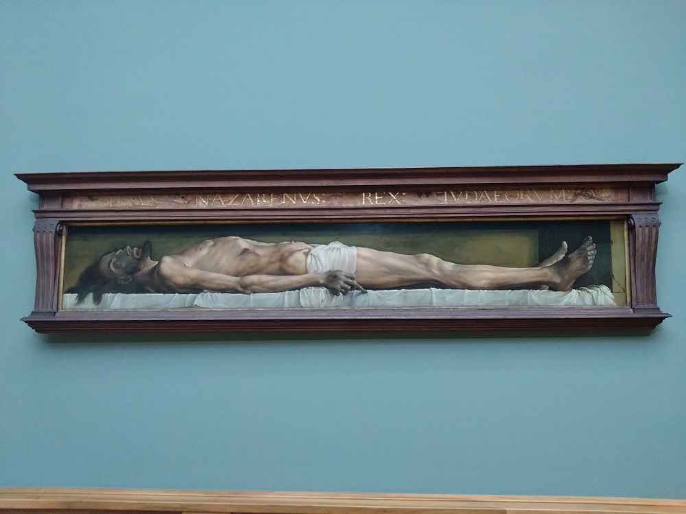 ホルバインの「墓の中の死せるキリスト」