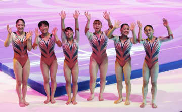 体操日本女子が五輪出場権獲得 世界選手権、予選8位　画像１