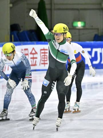 宮田、平井が1000mで優勝 スピードスケート距離別ショート　画像１