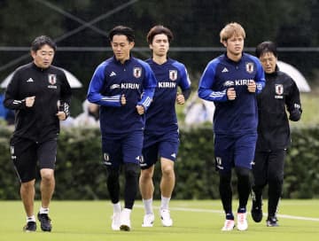 サッカー日本代表が合宿開始 カナダ、チュニジア戦へ　画像１