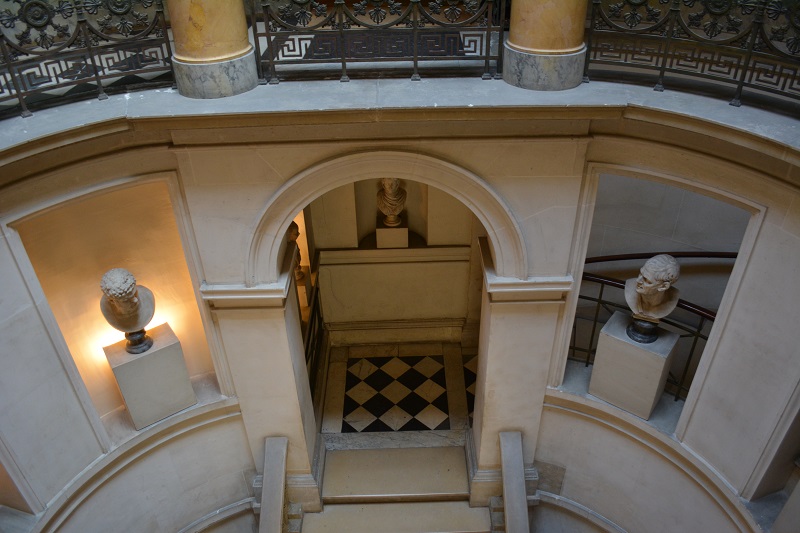 マザリーヌ図書館の階段