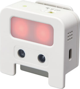 キングジムから近視対策ライト「めまもりん」　子どものタブレット近接視聴を警告　画像２