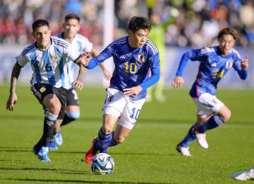 U22日本、アルゼンチンに快勝 国際親善試合で5―2　画像１