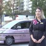 夢を追う女性ドライバーの活躍を応援　ピンクタクシーで秋の名古屋巡り　画像１