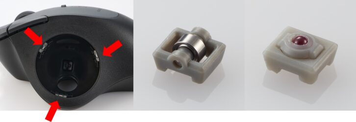 スムーズな操作を実現するトラックボールマウス　エレコムから2タイプ6モデル登場　画像２