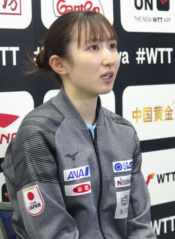 早田ひな、五輪女王の陳夢と初戦 卓球女子のWTTファイナル　画像１