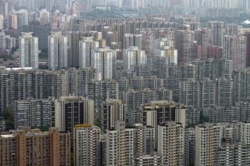 中国の住宅価格59都市で下落 11月、経営不安で買い控え　画像１