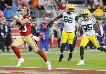 レーベンズ、49ersが勝利 NFLプレーオフ準決勝　画像１