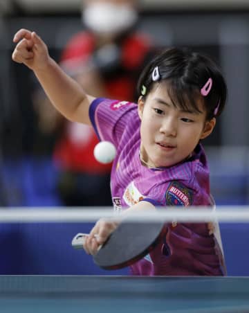 ジュニア松島美空が2回戦へ 卓球の全日本選手権開幕　画像１