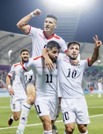 パレスチナ「笑顔もたらした」 初白星でアジア杯16強　画像１