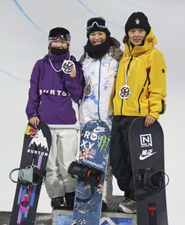 ハーフパイプ小野光希、初の2位 冬季Xゲーム、村瀬心椛も2位に　画像１