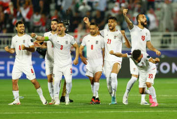 日本、準々決勝の相手はイラン サッカーのアジア杯　画像１