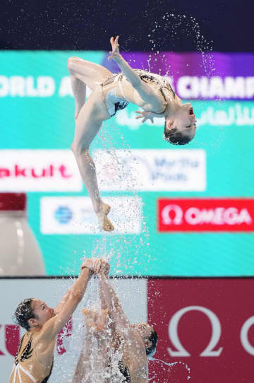 世界水泳AS、日本2位で決勝へ チーム・フリールーティン予選　画像１