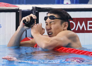 松元が準決勝落選、200自由形 世界水泳第11日　画像１