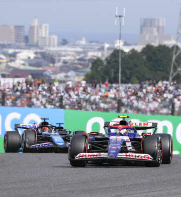 角田裕毅が母国で初の10位入賞 F1日本GP決勝　画像１