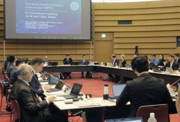 サンマの漁獲枠ルール議論 大阪で国際会議開幕、資源管理　画像１