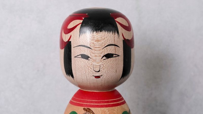 土湯系　こけし 土湯系こけし 西山敏彦